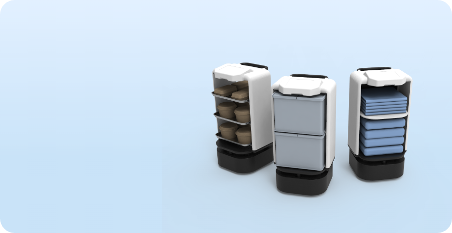 餐食/被服配送機器人