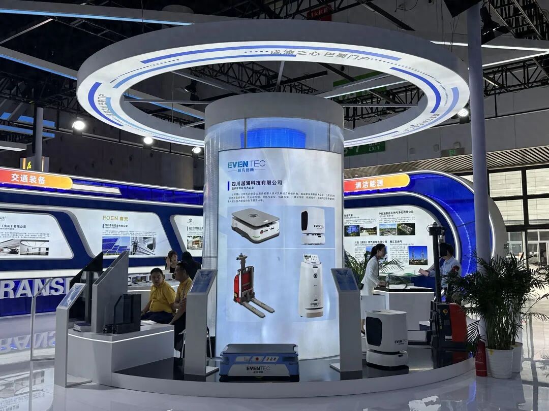 越凡创新闪耀第二十届西博会：作为官方指定机器人合作伙伴“双馆”齐亮相展现中国智造新高度