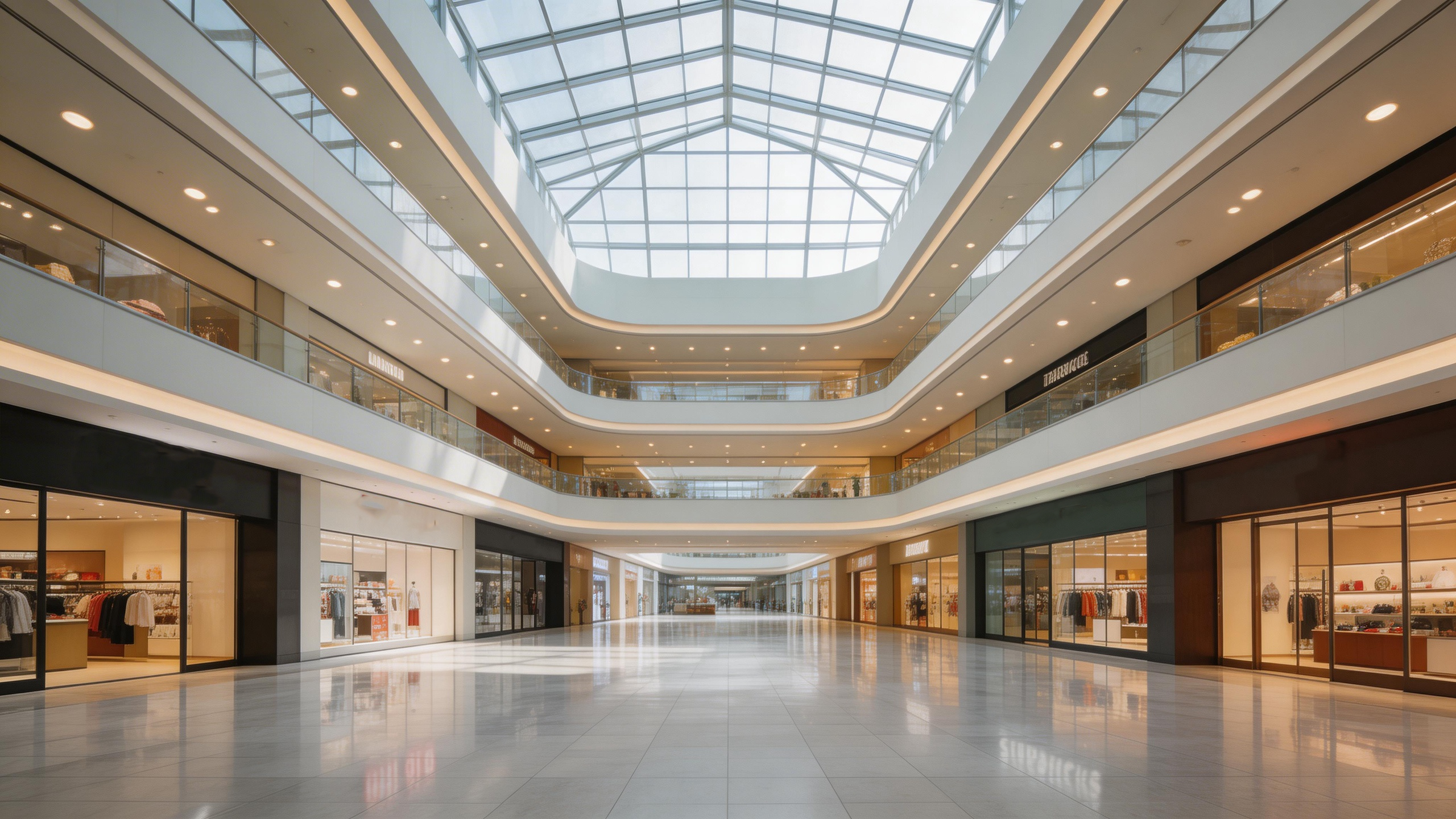 商场大厅场景应用